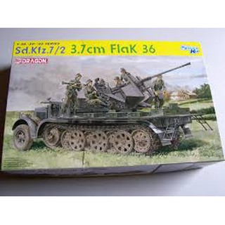 โมเดลประกอบ Dragon Models 1/35 DRA6541 Sd.Kfz.7/2 3.7 FLAK 36