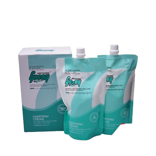 ชุดยืดและดัด เคราติน โกเซ็น น้ำยาดัดเคราติน Gosen Hairperm Cream 600ml