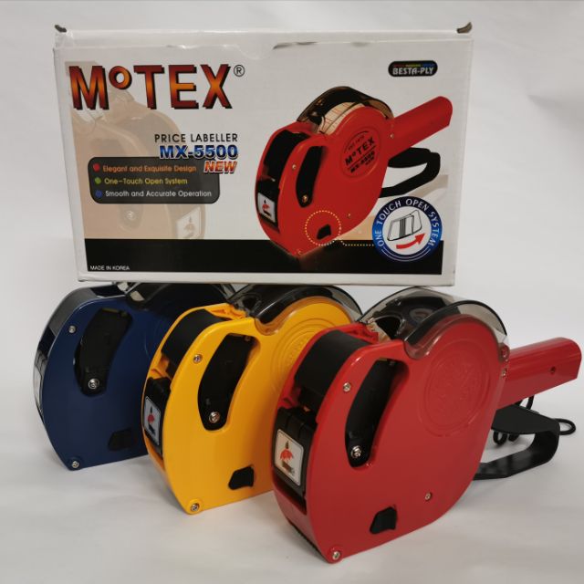 เครื่องติดฉลากราคา Motex MX5500 / MADE IN KOREA