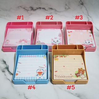 ++พร้อมส่ง++ กระดาษโน้ต ลายน่ารัก โดเรมอน Doremon ริราคุมะ Rirakuma แมวมารี Marie มายเมโลดี้ My Melody ลายลิขสิทธิ์แท้