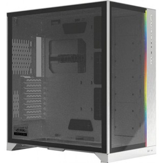 Lian Li O11 Dynamic XL Full Tower Case fits E-ATX with Tempered Glass ROG certificated White