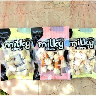 Milky Chew (มิ้ลกี้ ชิว) มี 5 แบบ ขนมสุนัขนิ่มและหอมนม (ไม่ติดแถม)