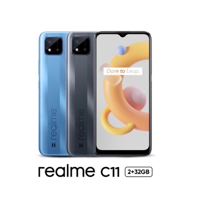 Realme C11 (2021) Ram2/32 แบต 5,000 เครื่องศูนย์ประกัน 1 ปี