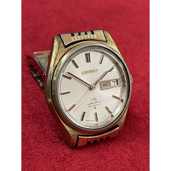 SEIKO LM LORD MATIC 23 Jewels Automatic นาฬิกาผู้ชาย นาฬิกามือสองของแท้