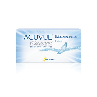 คอนแทคเลนส์รายสองสัปดาห์ ACUVUE OASYS 2-week with HYDRACLEAR PLUS