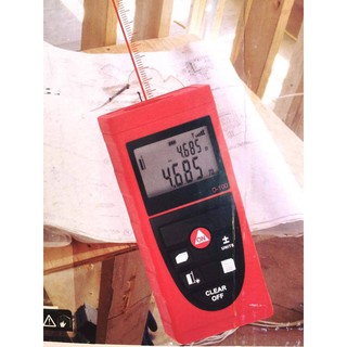 เครื่องวัดระยะดิจิตอลเลเซอร์ - Laser Distance Meter - P Type 100M