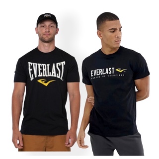 🔥เสื้อกีฬาชาย แบรนด์ everlast แขนสั้น สีดำ🔥