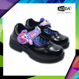 ❦ADDA NEW PONY รองเท้านักเรียน เด็กผู้หญิง รองเท้าหนังดำ รุ่น 41C11-C1รองเท้าเด็กเสื้อผ้าเด็กสวยๆ🎗🎈