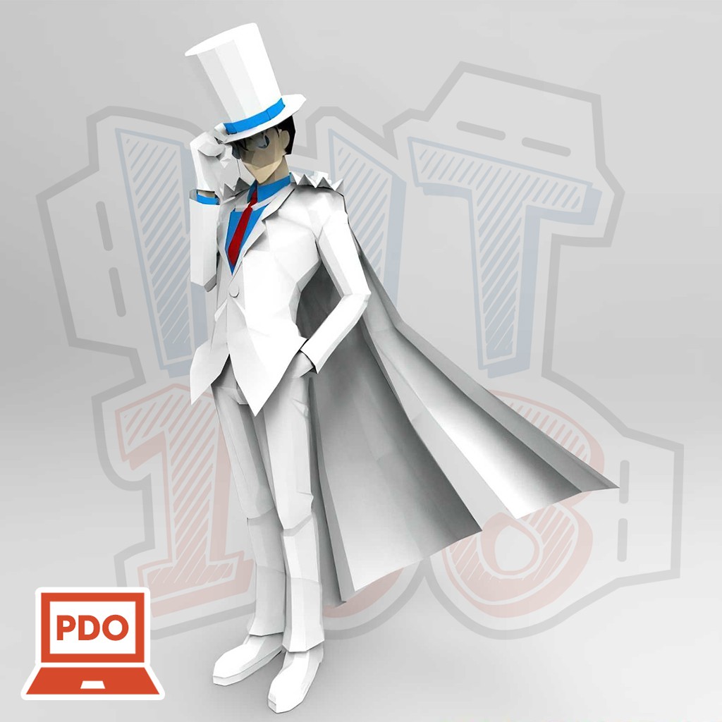 กระดาษอนิเมะรุ่น Kaito Kid 1412 – Detective Conan