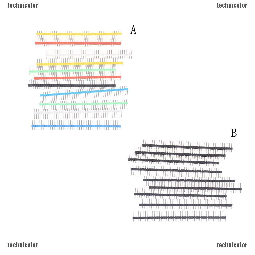 ❤❤ 10 ชิ้น 40 พิน 1x40 แถวเดียว เฮดเดอร์พิน ตัวผู้ 2.54 หน้าแปลน