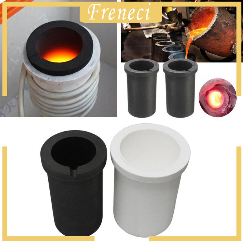 4040Mm Crucible Furnace, Crucible Casting Melting Crucible, High Purity  Gold Melting Kit Graphite Crucible, for Metals For Copper Brass Gold Silver