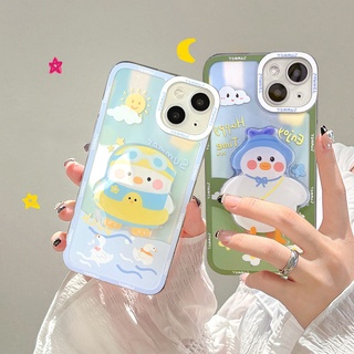 เคสโทรศัพท์มือถือ กันรอยกล้อง ลายเป็ดน่ารัก พร้อมขาตั้ง สําหรับ HUAWEI nova 5T nova 7 nova 7 SE nova 7i nova 8 nova 8i nova 9 nova 9se