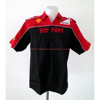 เสื้อเชิ้ตทีมรถแข่งเฟอร์รารี่ (Ferrari)