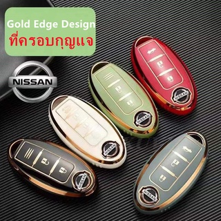 เคสกุญแจรีโมทรถยนต์ Tpu ป้องกันรอยขีดข่วน สําหรับ Nissan Livina Almera Grand