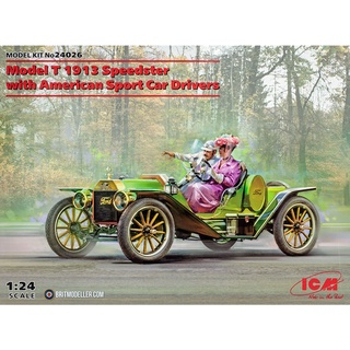 1/24 Model T American sport car 1913, ICM # 24026