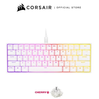 KEYBOARD (คีย์บอร์ด) CORSAIR K65 RGB MINI (CHERRY MX SPEED) (RGB LED) (EN) สินค้ารับประกันศูนย์ในไทย