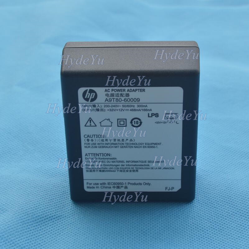 A9T80-60009 A9T80-60008 32V 468mA 12V 166mA AC/DC Power Adapter Charger สําหรับ HP 3548 4645 4648 4610 4615 เครื่องพิมพ์