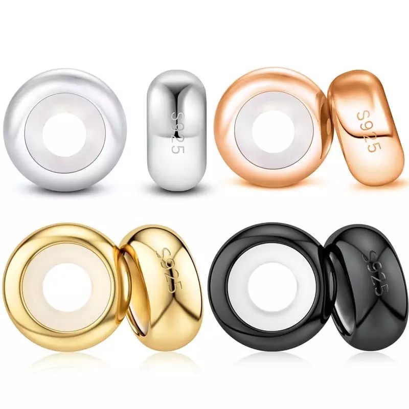 [พร้อมส่ง/ส่งฟรี/ถูกสุดในแอป]Stopperที่กั้นเงินแท้S925