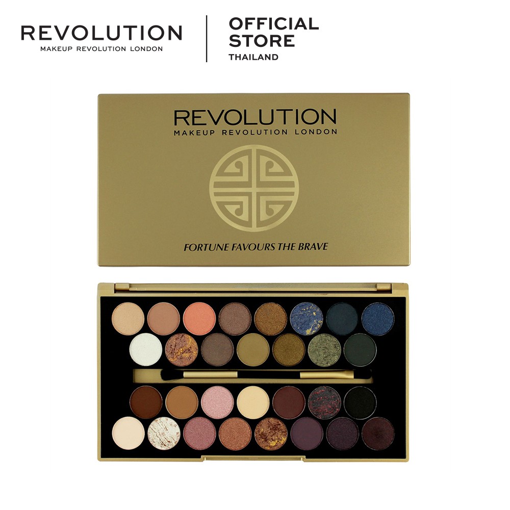Makeup Revolution FORTUNE FAVOURS BRAVE EYESHADOW PALETTE Makeup Revolution FORTUNE FAVOURS BRAVE EYESHADOW PALETTE