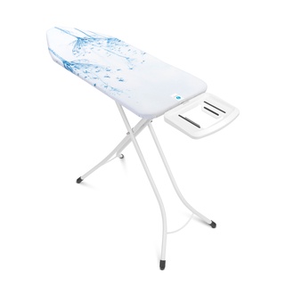 ฺBrabantiaโต๊ะรีดผ้าแบบยืนรีด หน้ากว้าง45x124cm.Brabantia Ironing Board C124x45 cm,Solid Steam Iron Rest-Cotton Flower