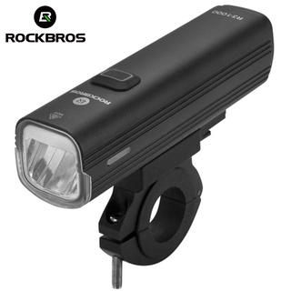 Rockbros ไฟฉาย LED 1000 Lumens ชาร์จ USB อุปกรณ์เสริม สําหรับจักรยานเสือภูเขา