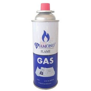 Diamond แก๊สกระป๋อง บิวเทน ขนาดความจุ 250 กรัม 1 กระป๋อง อุปกรณ์เตาแก๊สปิคนิค
