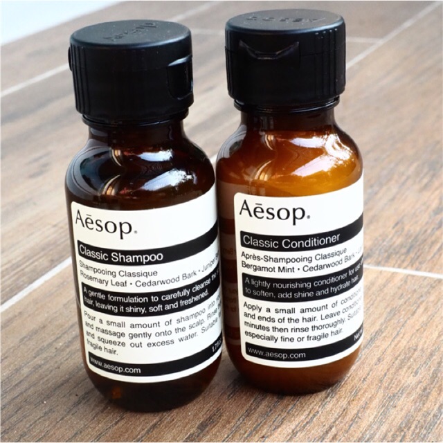 แชมพู&ครีมนวด🔥Aesop Classic Shampoo+Classic Conditioner 50 ml ...