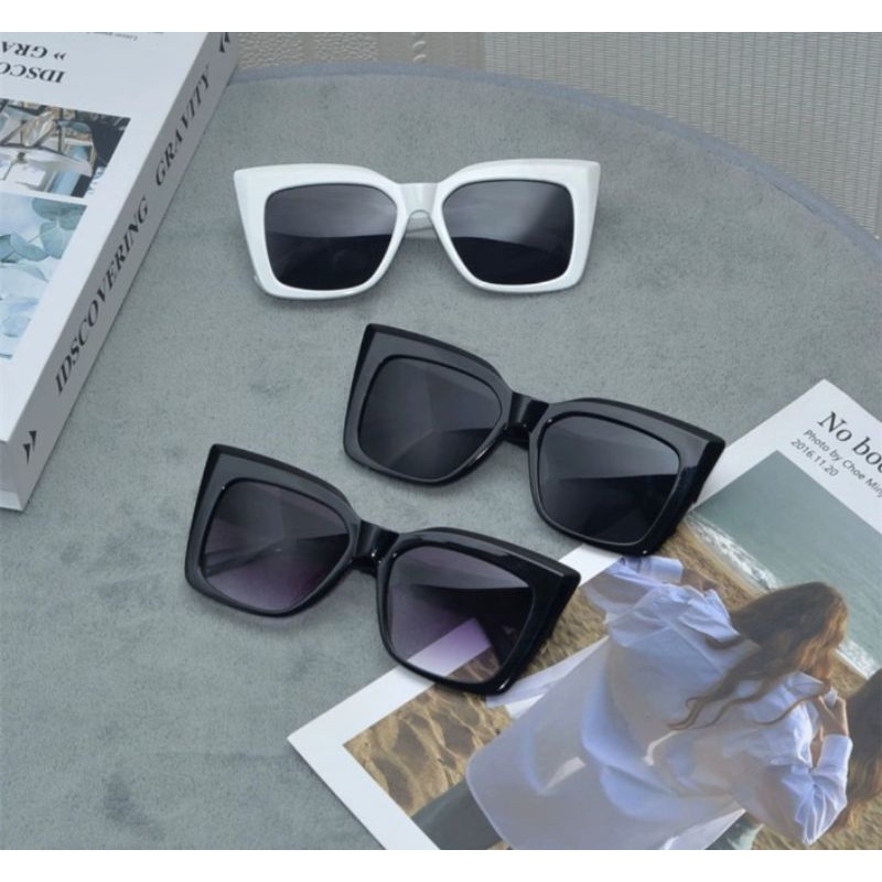 SALE!!!  แว่นตาแฟชั่น แคทอายทรงใหญ่ โอเวอร์ไซส์ แว่นตากันแดด [[มีสินค้าพร้อมส่ง🇹🇭ในไทย]] - รูปที่ 5