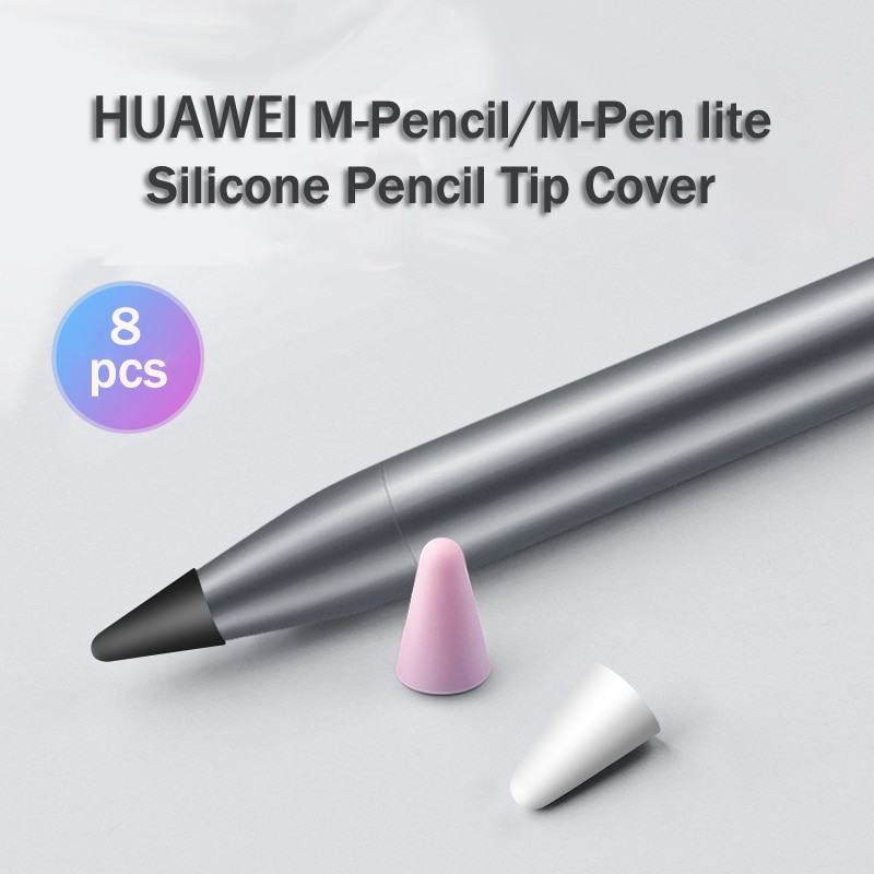 เคสปลายปากกาทัชสกรีน ซิลิโคนนิ่ม สําหรับ HUAWEI M-Pen HUAWEI M-Pencil 8 ชิ้น