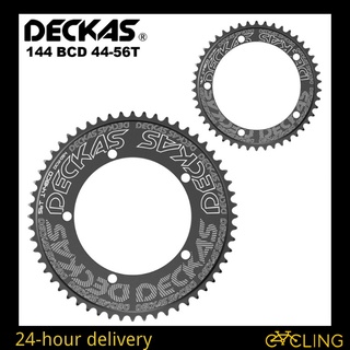 Deckas 144BCD ใบจานหน้า 44T 46T 48T 50T 52T 54T 56T สําหรับอัพเกรดรถจักรยาน TMB