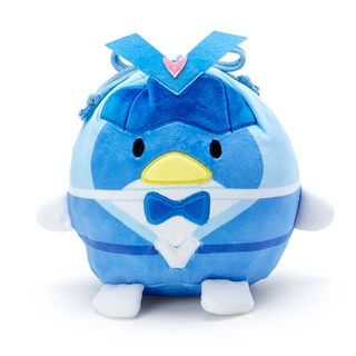 กระเป๋ารูดเชือก Sanrio Hapidanbui Hero Collection แบบ Tuxedo Sam ขนาด 19.5 x 11.5 x 26 ซม.