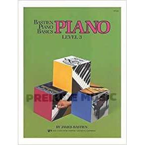 (โค้ดINCSM2Lลด70฿) Bastien Piano Basics, Piano Level 3 WP203