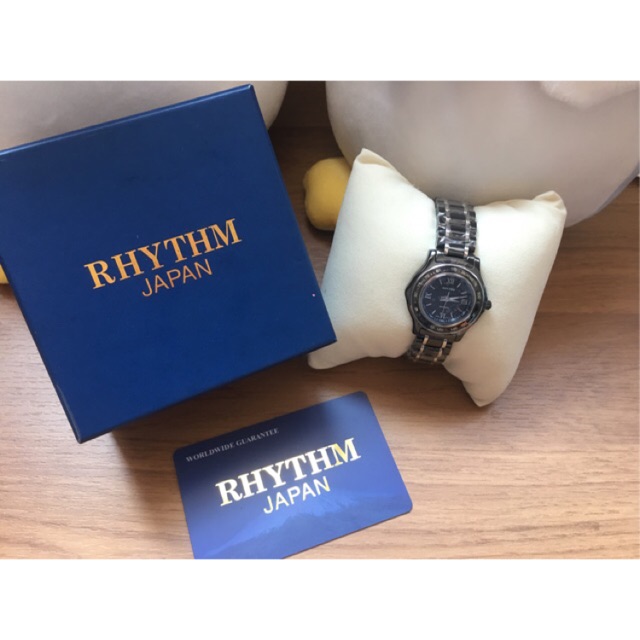 RHYTHM นาฬิกาข้อมือ รุ่น Ceramic C1102C03