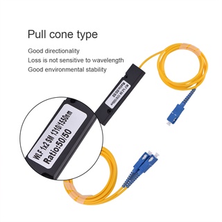 สายเคเบิลแยกไฟเบอร์ออปติคอล 1 เป็น 2 Singlemode Sc พร้อมตัวเชื่อมต่อ Sc-Sc