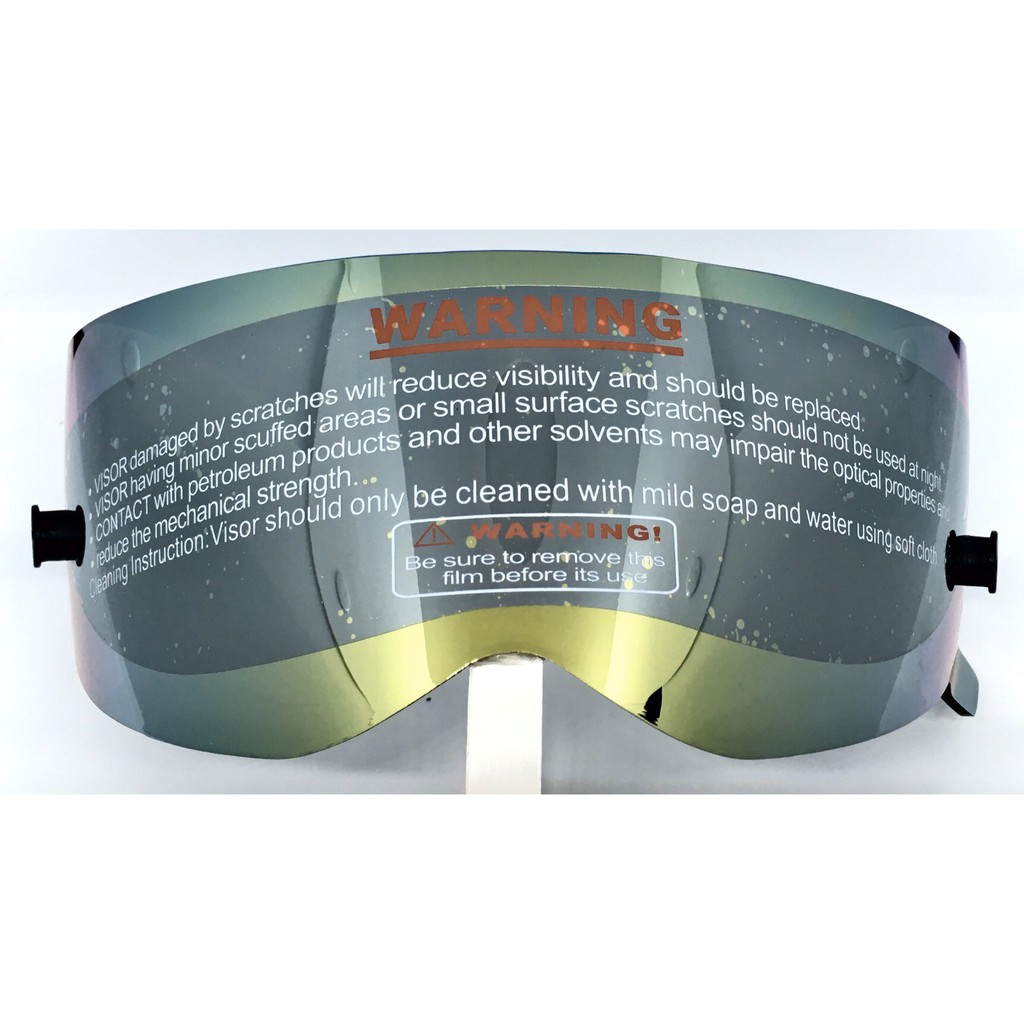 ชิลสีทอง สำหรับหมวกกันน็อค ยี่ห้อ CRG รุ่น ATV ทุกรุ่นเท่านั้น (ไม่สามารถใส่กับยี่ห้ออื่นได้ ไม่รับคืนสินค้าทุกกรณี)