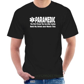 เสื้อยืดวินเทจเสื้อยืด แขนสั้น พิมพ์ลาย Emt humorous paramedic Homme สไตล์ฮาราจูกุ สําหรับผู้ชาย 2022 @ 122012S-4XL