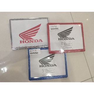 กรอบป้ายเหล็ก hondaมี 3 สี