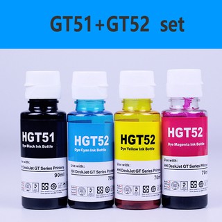 HP GT51 GT52 GT53 หมึกเติมเข้ากันได้ GT Series For GT5810/5820/5830/5840/5850/5860/5870/5890 HP315 HP415