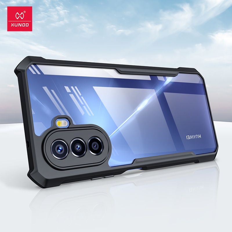 Xundd Case For Huawei nova Y70 Plus Case Shockproof Transparent Back Cover For Huawei Nova 5t 8 9 Pr