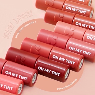 แพ็คเก็จใหม่ลิปโอ้มายติ้น💋💄 OH MY TINT VELVET AND SMOOTH เนื้อนุ่มฟูเบาสบายปากไม่แห้ง