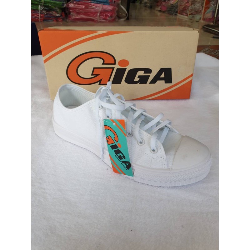 รองเท้าผ้าใบขาว Giga รุ่น v-127
