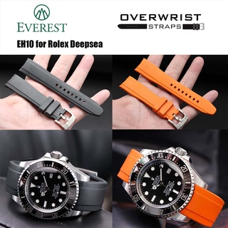 สายยาง everest eh10 for rolex deepsea 116660 ของแท้ โดย overwrist