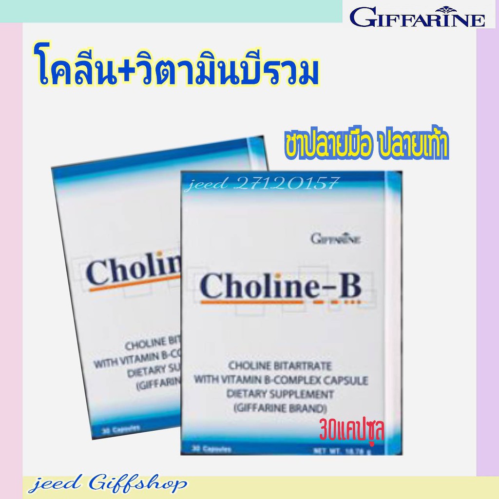 โคลีน-บี Choline-B ผลิตภัณฑ์เสริมอาหาร