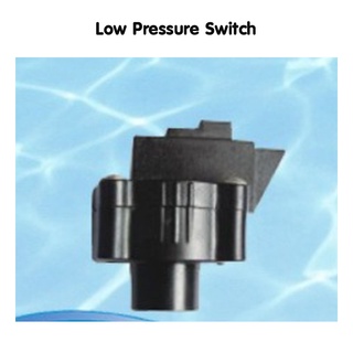 Low Pressure Switch สำหรับเครื่องกรองน้ำระบบ ROทำหน้าที่ตัดระบบเมื่อไ่ม่มีแรงดันน้ำเข้าเครื่องกรอง หรือน้ำเบาเกินไป (ตัด