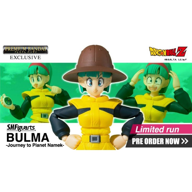 ☣️ NEW Bulma Journey to planet namek SHF Figuarts S.H.Figuarts Dragonball Dragon Ball Bandai ดราก้อนบอล #EXO.Killer
