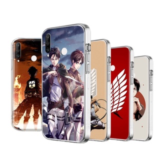 เคสใส แบบนิ่ม ลาย Attack on Titan WI-15 สําหรับ Infinix Note 6 7 Lite 8 8I 10 11 11S Pro