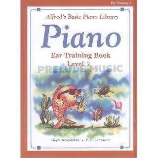 (โค้ดINCSM2Lลด70฿) Alfreds Basic Piano Library: Ear Training Book 2New