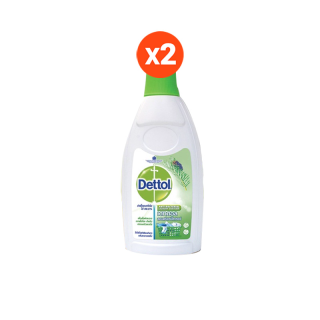 Dettol เดทตอล ลอนดรี แซนิไทเซอร์ 750 มล. (2ขวด)