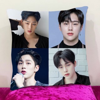 หมอนอิง สั่งทำ ใส่ได้4รูป หมอนอิงขนนุ่ม หมอนอิงโซฟา หมอนอิงในรถ หมอนอิงหลัง Cushions ควอน ฮยอนบิน Kwon Hyun bin JBJ