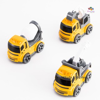 ProudNada Toys ของเล่นเด็กรถก่อสร้างล้อมีเฟือง TRUCK Super Power INERTIAL CAR NO.2621-12